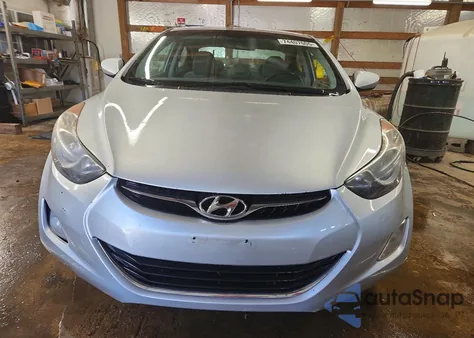 2012 Hyundai Elantra Gls из США, поврежденный, VIN 5NPDH4AEXCH080779